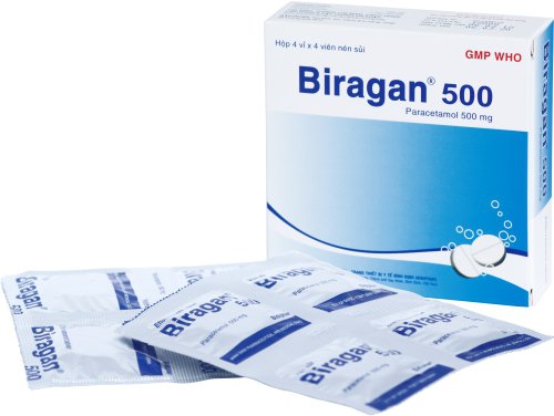 Công dụng thuốc Biragan 500