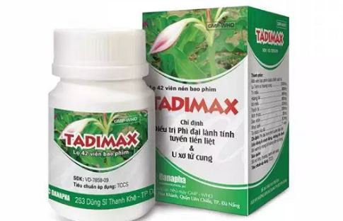 Công dụng của thuốc Tadimax