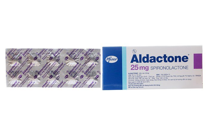 Tìm hiểu về thuốc Aldactone trị mụn