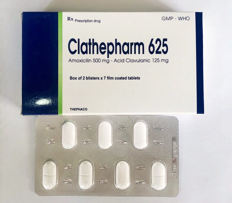 Công dụng thuốc Clathepharm 625