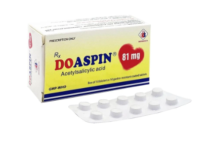 Công dụng thuốc Doaspin 81