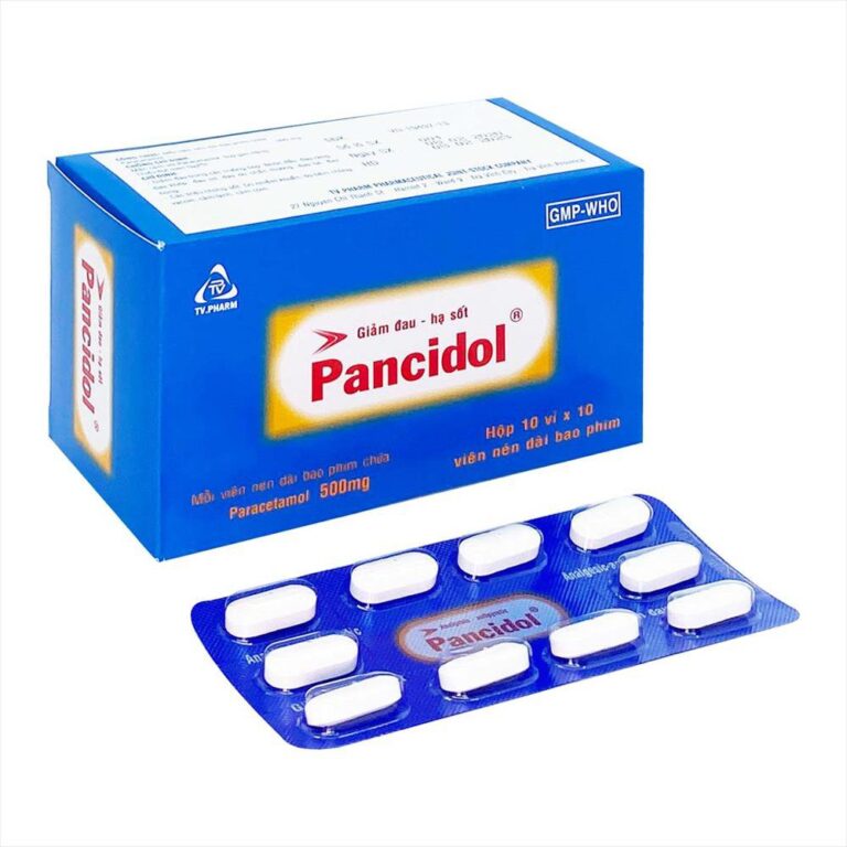 Công dụng thuốc Pancidol