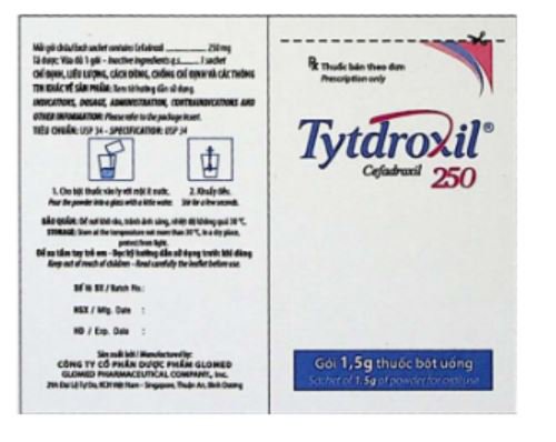 Công dụng thuốc Tytdroxil