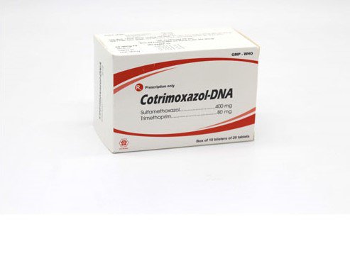 Công dụng thuốc Cotrimoxazol DNA