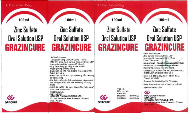Công dụng thuốc Grazincure