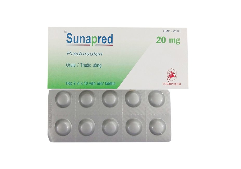 Công dụng thuốc Sunapred 20mg