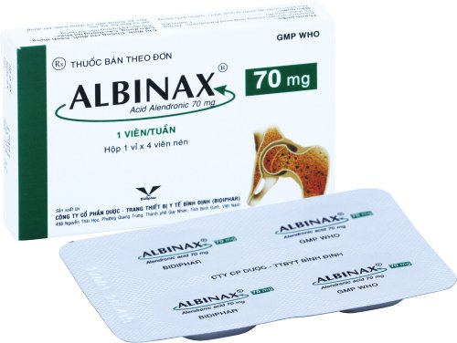 Công dụng thuốc Albinax 70mg