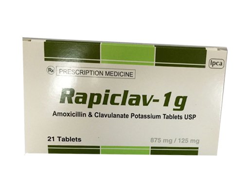 Công dụng thuốc Rapiclav-1g