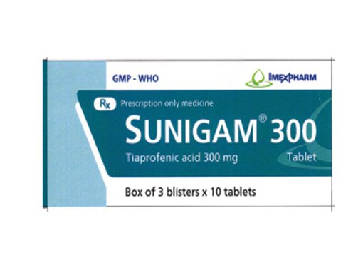 Tác dụng phụ của thuốc Sunigam 300