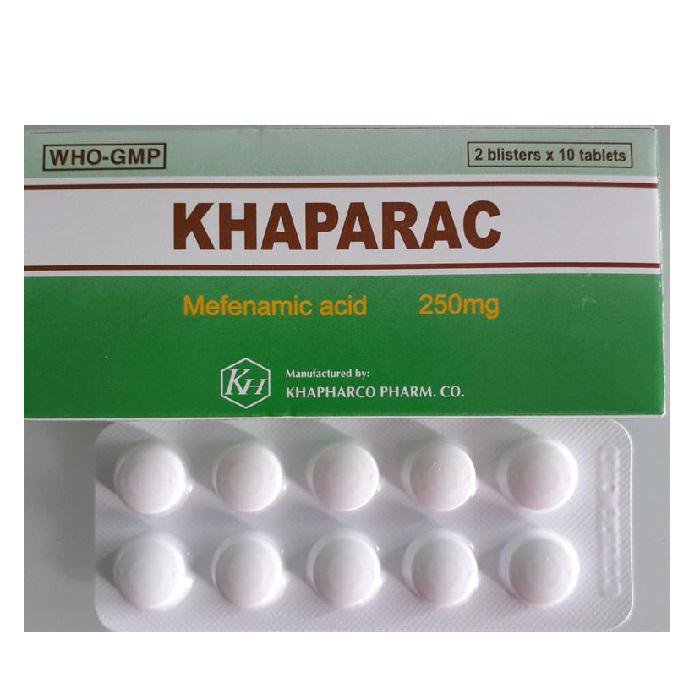 Công dụng thuốc Khaparac