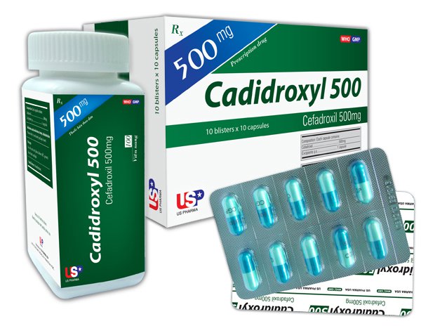 Công dụng thuốc Cadidroxyl 500