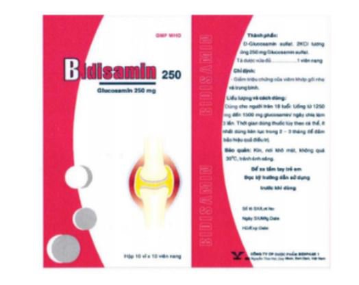 Công dụng thuốc Bidisamin 250