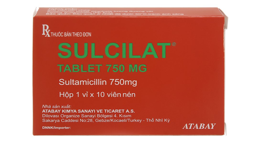 Công dụng thuốc Sulcilat