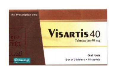 Công dụng thuốc Visartis 40