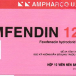 Công dụng thuốc Amfendin 60 và 120