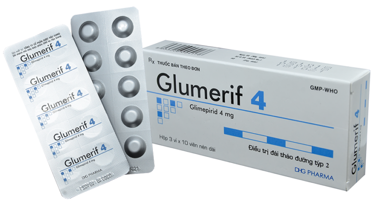 Các điểm cần lưu ý khi dùng thuốc Glumerif 4
