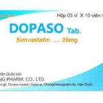 Công dụng thuốc Dopaso Tab
