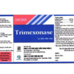 Công dụng thuốc Trimexonase