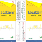 Công dụng thuốc Tacalzem
