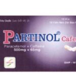 Công dụng thuốc Partinol Cafein