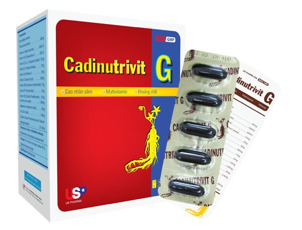 Công dụng thuốc Cadinutrivit G