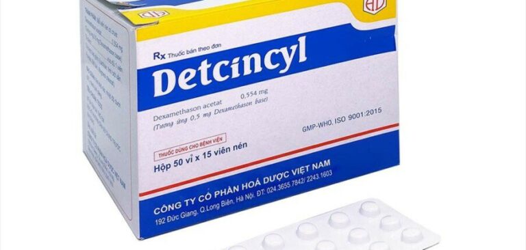 Công dụng thuốc Detcincyl