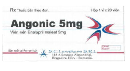 Công dụng thuốc Angonic 5mg