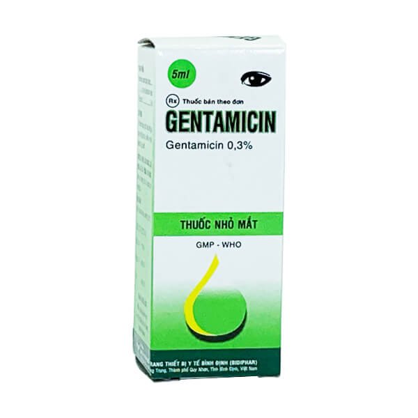 Công dụng thuốc Gentamicin 0,3%