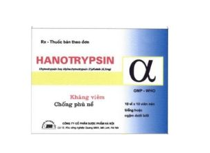 Công dụng thuốc Hanotrypsin