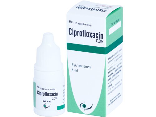 Công dụng thuốc Ciprofloxacin 0,3%