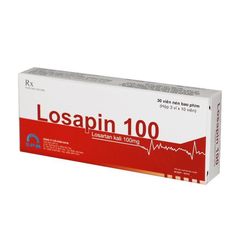 Công dụng thuốc Losapin 100