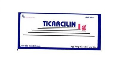 Công dụng thuốc Ticarcilin 1g