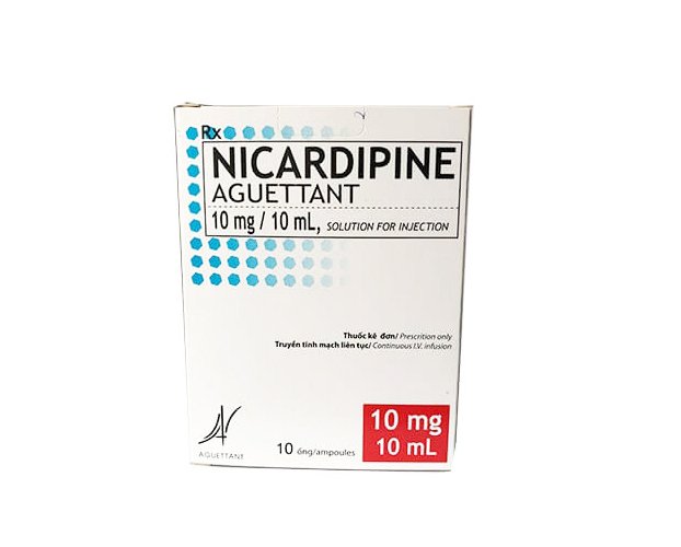 Công dụng thuốc Nicardipin 10mg/10ml