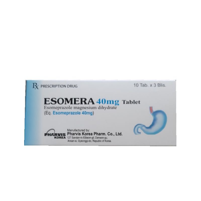 Công dụng thuốc Esomera 20mg Tablet