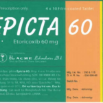 Công dụng của thuốc Epicta 60