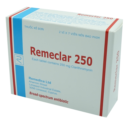 Công dụng thuốc Remeclar 250