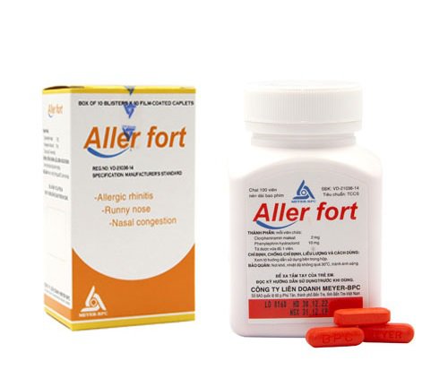 Công dụng thuốc Aller Fort
