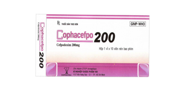 Công dụng thuốc Cophacefpo 200