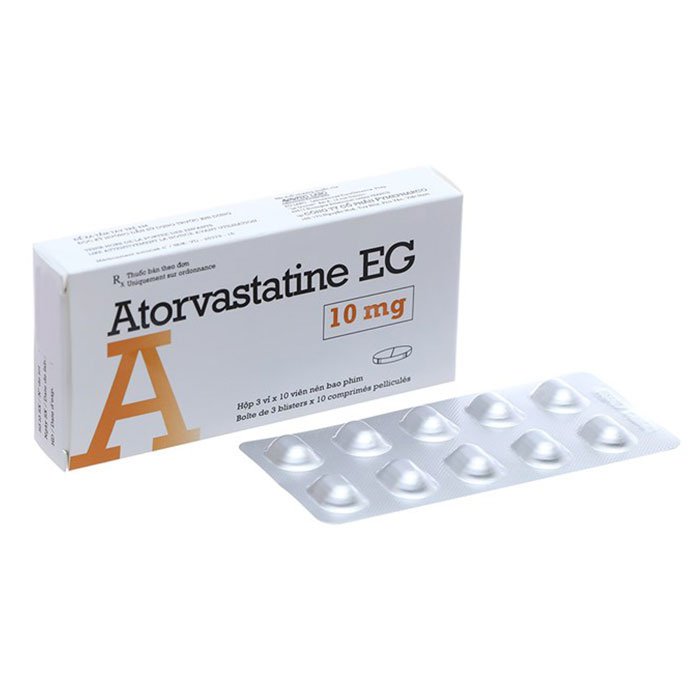 Công dụng thuốc Atorvastatine EG 10mg