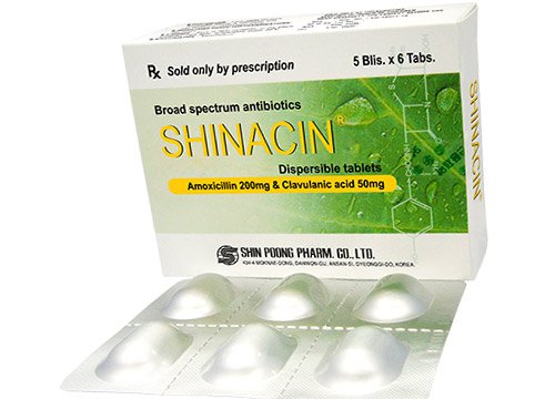 Công dụng thuốc Shinacin