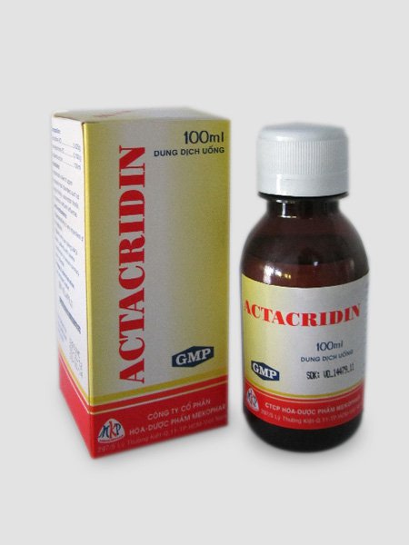 Công dụng thuốc Actacridin