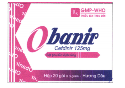 Công dụng thuốc Obanir 125