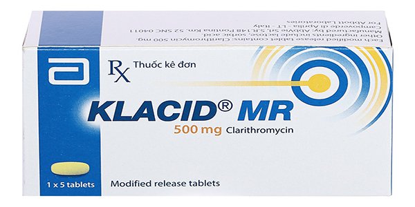 Công dụng thuốc Klacid MR