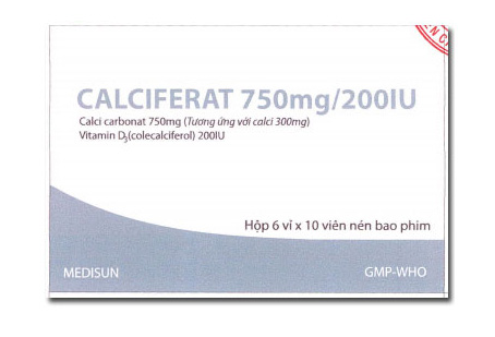Công dụng thuốc Calciferat