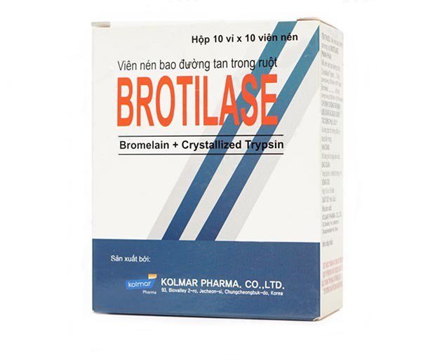 Công dụng thuốc Brotilase