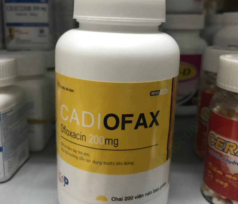 Công dụng thuốc Cadiofax