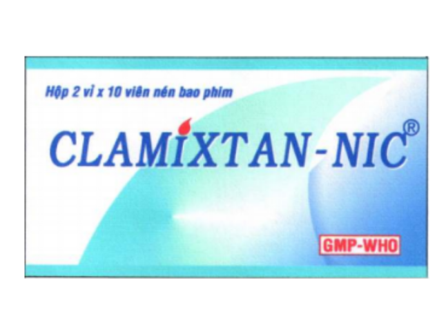 Công dụng thuốc Clamixtan Nic