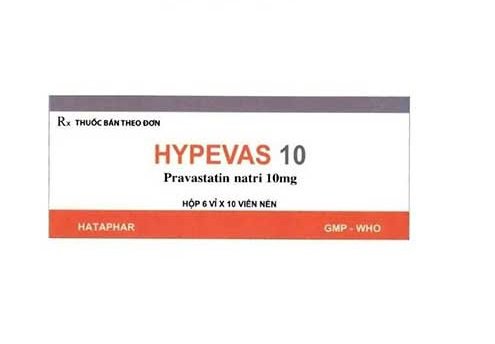 Công dụng thuốc Hypevas 10
