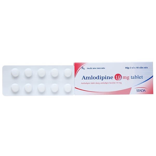 Công dụng thuốc Amlodipin 10mg