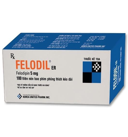 Công dụng thuốc Felodil 5mg